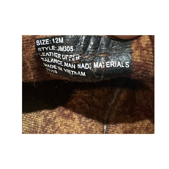 Justin Men's Shoes Hazer Slip-Ons JM305 Size 12 Brown Comfortable Leather - Picture 8 of 8